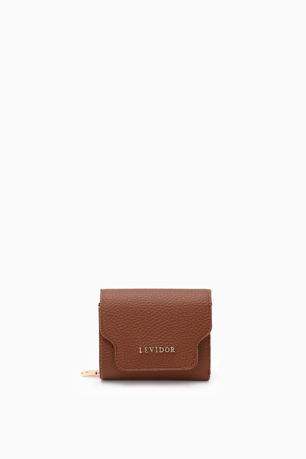 LevidorLevidor Taba Çıtçıtlı Kartlık Bölmeli Cüzdan