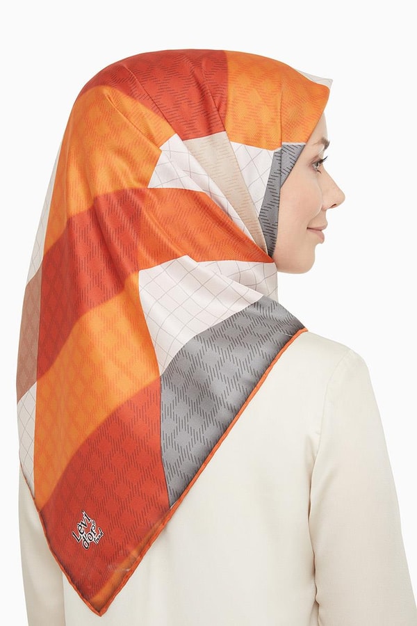 LevidorLevidor Taba Trend Twill Eşarp