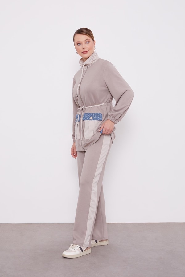 LevidorLevidor Taş Cebi İşleme Detaylı Ceket Takım