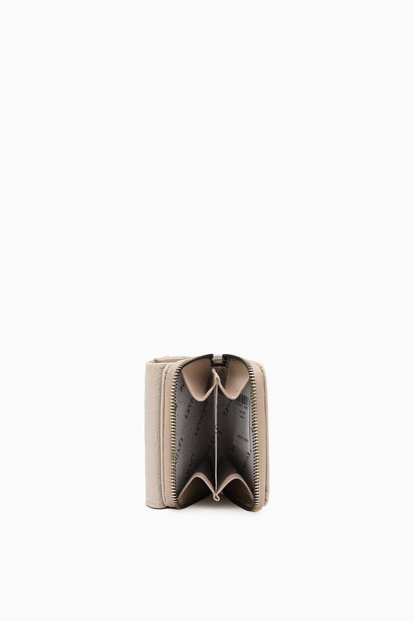 LevidorLevidor Taş Monogram Baskılı Cüzdan