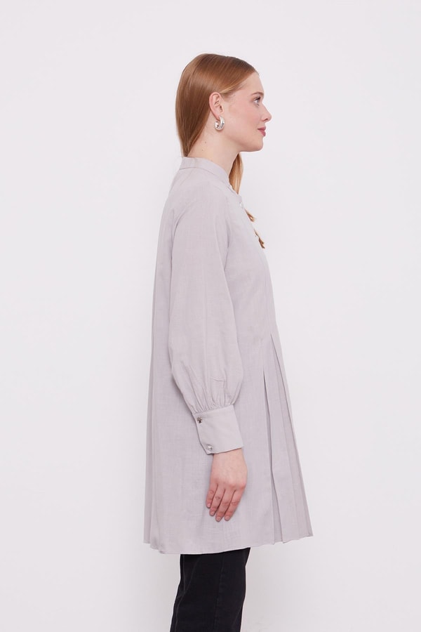 LevidorLevidor Taş Piliseli Melanj Gömlek