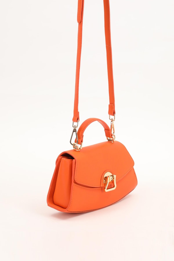 LevidorLevidor Turuncu Oval El Çantası
