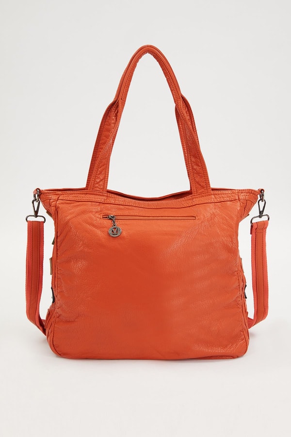 LevidorLevidor Turuncu Renk Detaylı Omuz Çantası