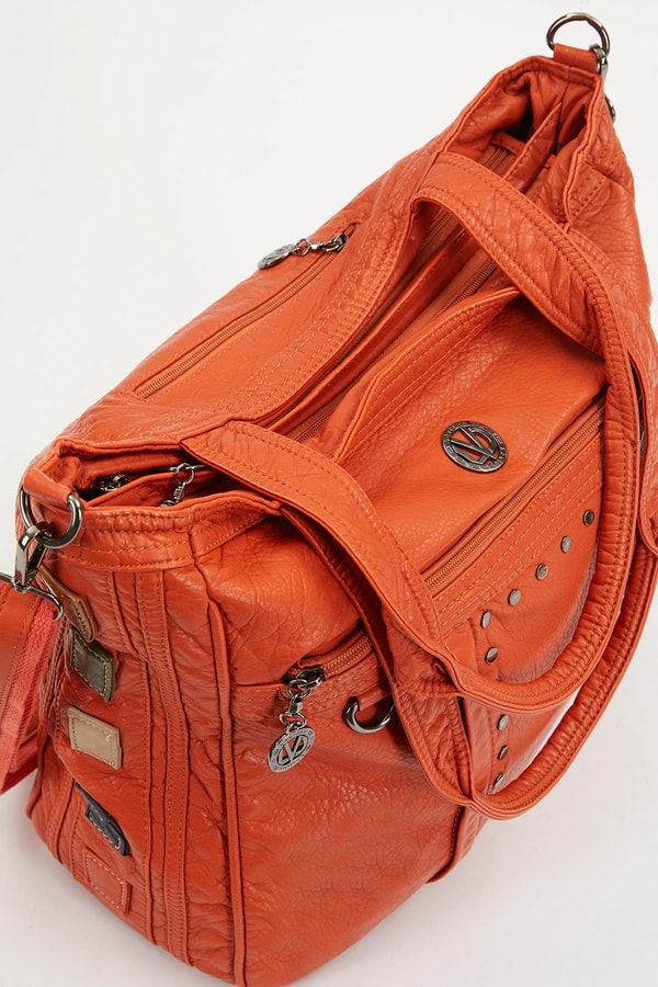 LevidorLevidor Turuncu Renk Detaylı Omuz Çantası