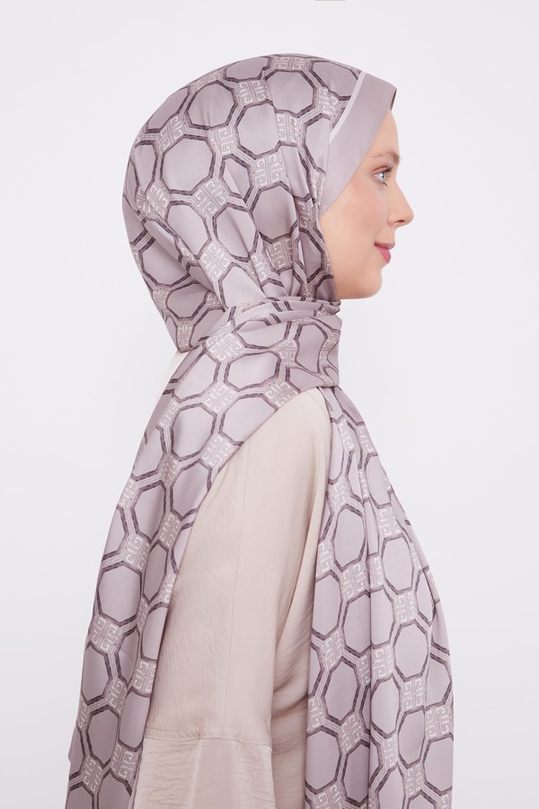 LevidorLevidor Vizon Altıgen Desen Angel Şal