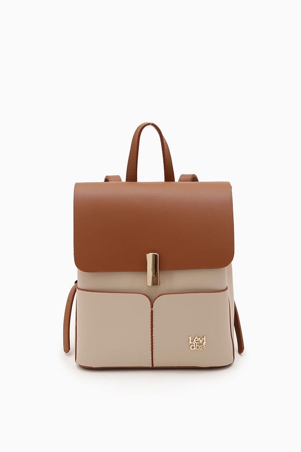 LevidorLevidor Vizon Çift Renkli Sırt Çantası