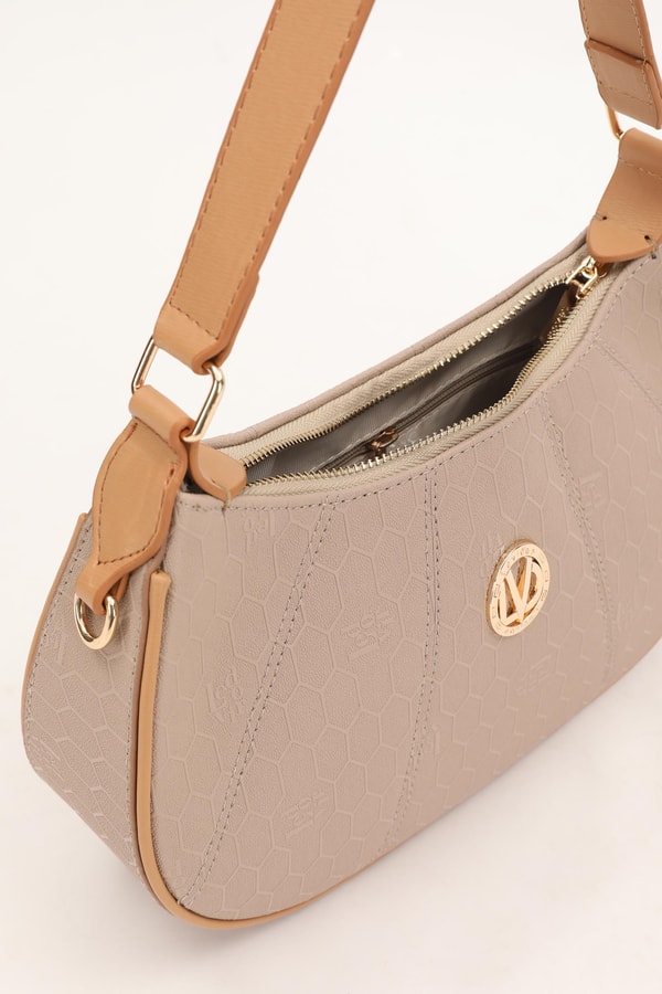 LevidorLevidor Vizon Petek Baskılı El Çantası