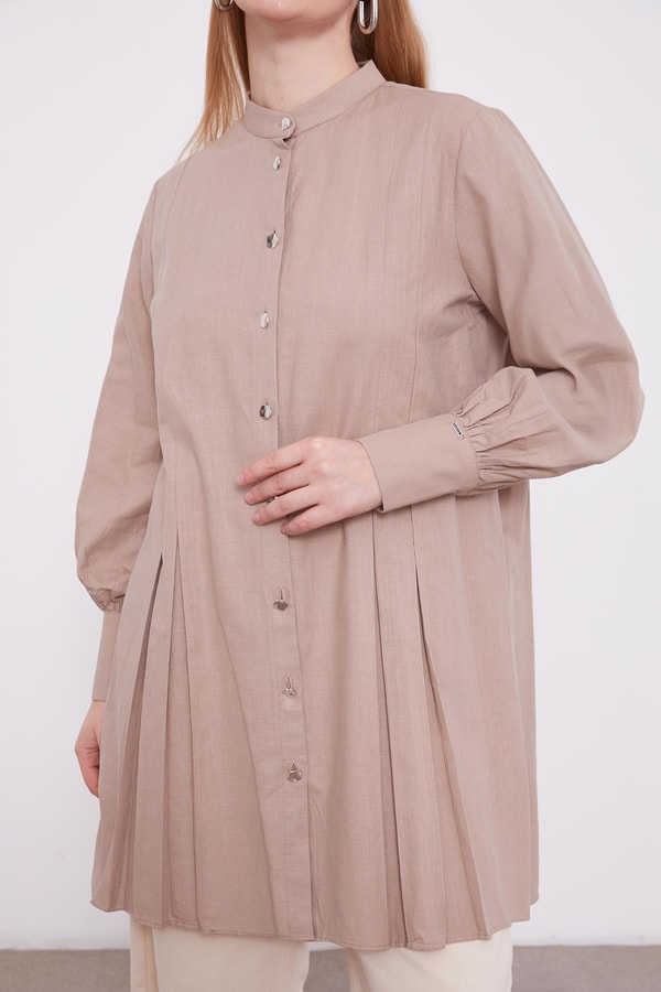 LevidorLevidor Vizon Piliseli Melanj Gömlek