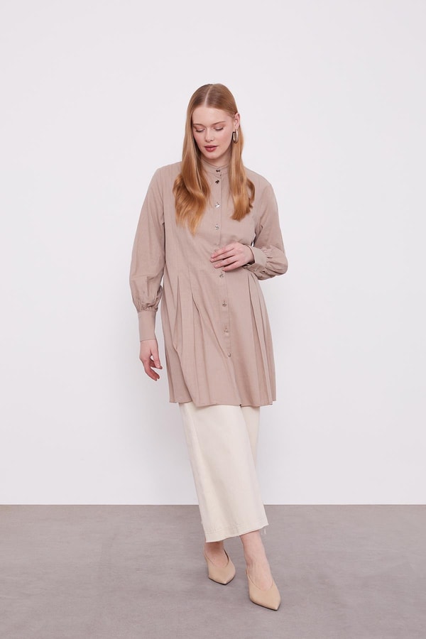 LevidorLevidor Vizon Piliseli Melanj Gömlek