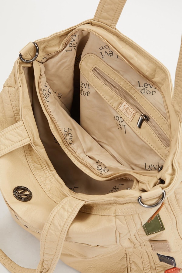 LevidorLevidor Vizon Renk Detaylı Omuz Çantası