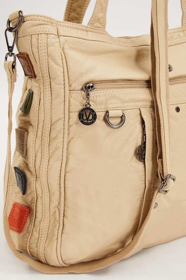 LevidorLevidor Vizon Renk Detaylı Omuz Çantası