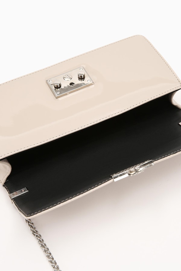 LevidorLevidor Vizon Rugan Dikdörgen Zincirli Omuz Çantası