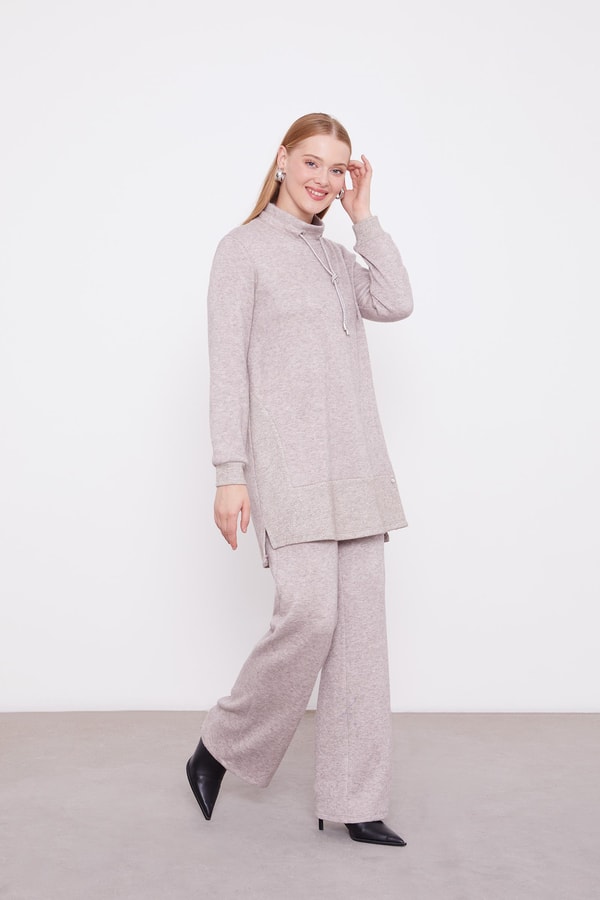 LevidorLevidor Vizon Simli Kaşmiş Kumaş İkili Takım