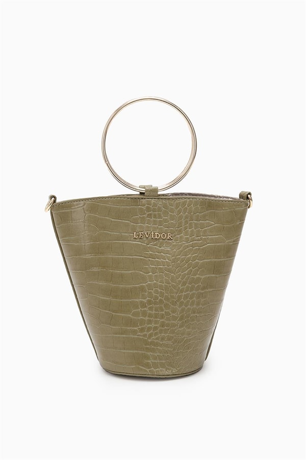 LevidorLevidor Yeşil Clutch Mini Çanta