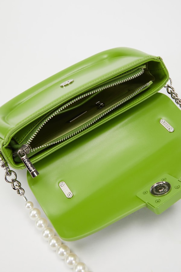 LevidorLevidor Yeşil İnci Askılı Omuz Çantası