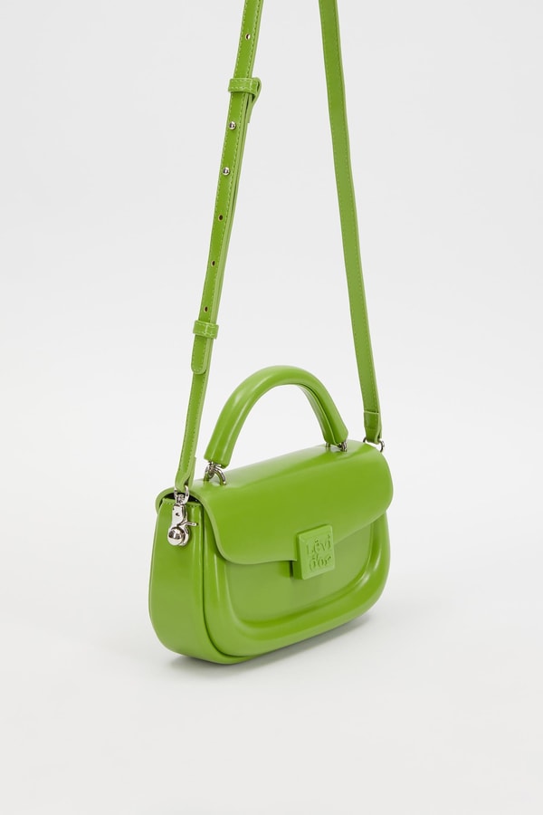 LevidorLevidor Yeşil İnci Askılı Omuz Çantası