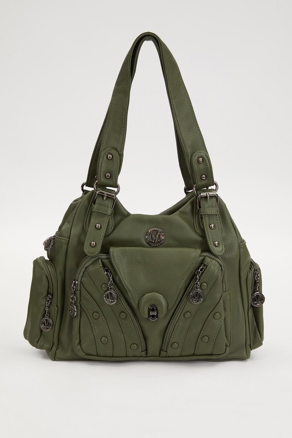 LevidorLevidor Yeşil Kemer Askılı Omuz Çantası