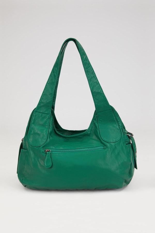 LevidorLevidor Yeşil Metal Detaylı Omuz Çantası