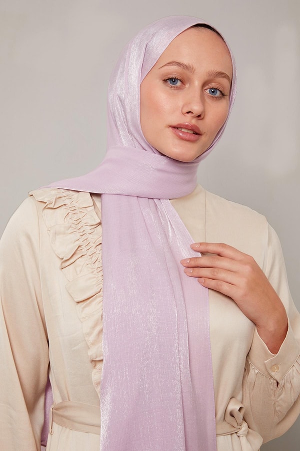 LevidorLila Kristal Abiye Şal