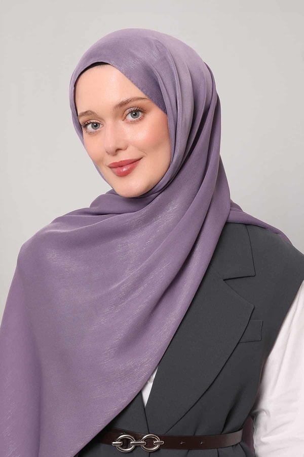 LevidorLila Simli Elmas Şal