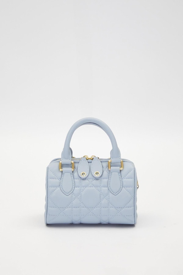 LevidorMavi Kilit Aksesuar Detaylı El Çantası