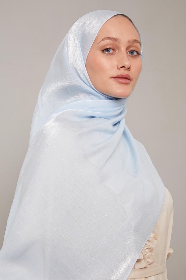 LevidorMavi Kristal Abiye Şal