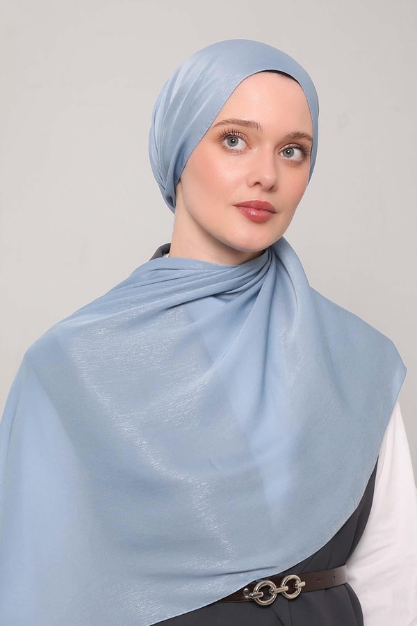 LevidorMavi Simli Elmas Şal