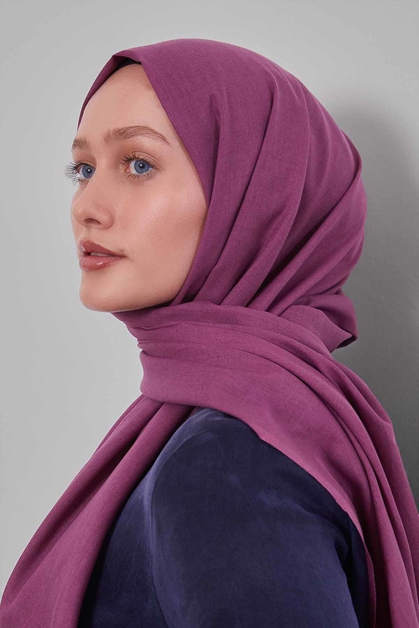 LevidorMenekşe Düz Tensel Şal