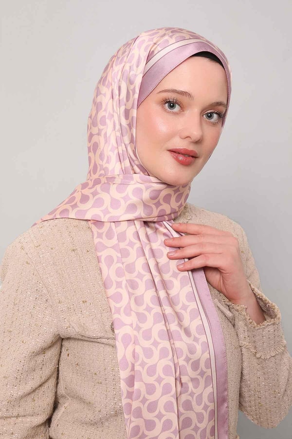 LevidorMenekşe S Desen Angel Şal