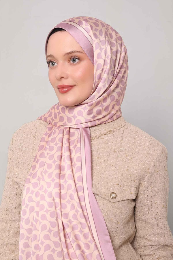 LevidorMenekşe S Desen Angel Şal