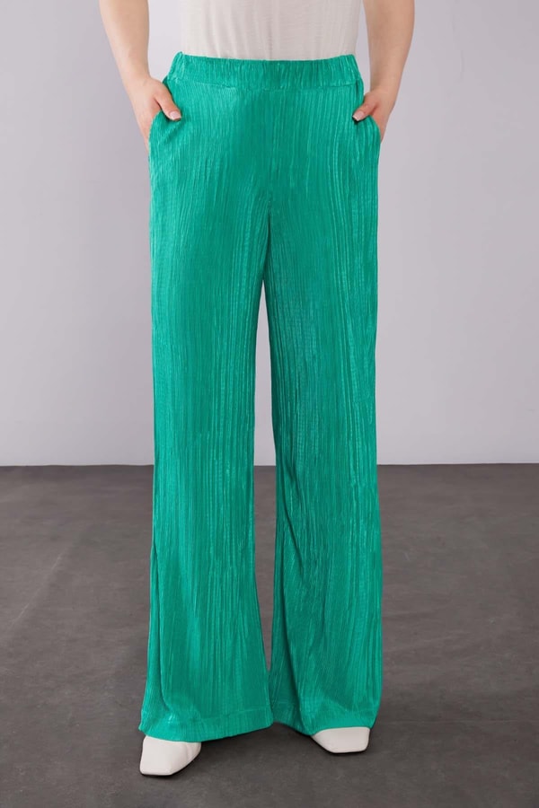 LevidorMint Yeşili Kapüşonlu Bağcık Detaylı İkili Takım