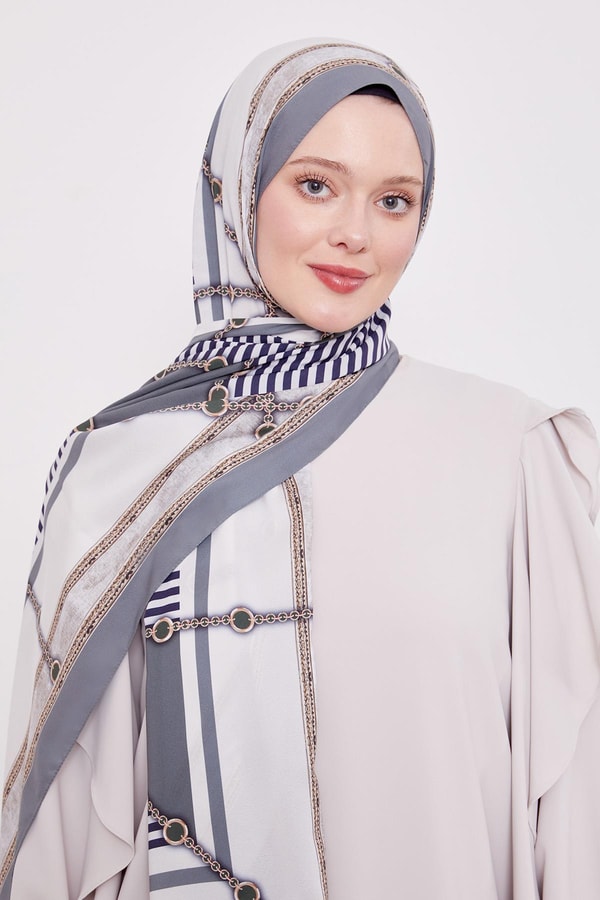 LevidorMint Yeşili Zincir Desen Love