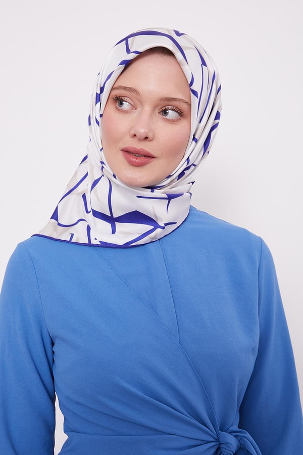 LevidorMor Crack Desen Trend Twill Eşarp