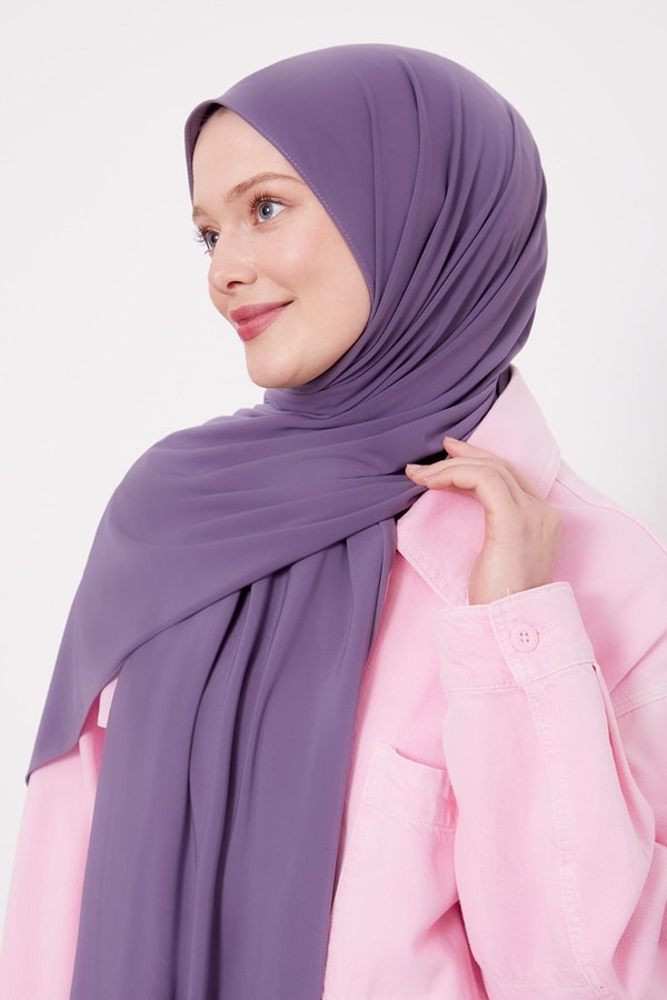 LevidorMor Düz Sandy Şal