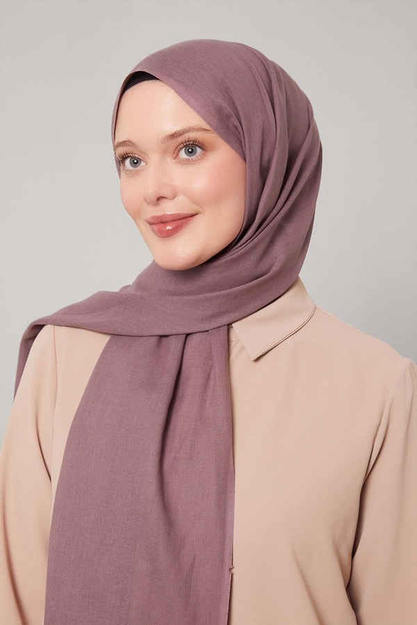 LevidorMor Düz Tensel Şal