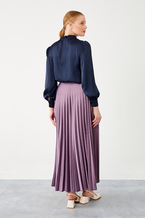 LevidorMürdüm Piliseli Saten Etek