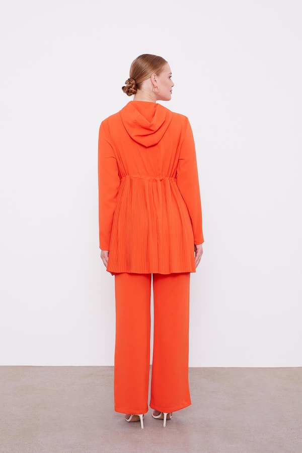 LevidorOranj Kapusonlu Beli İp Buzgulu İkili Takım