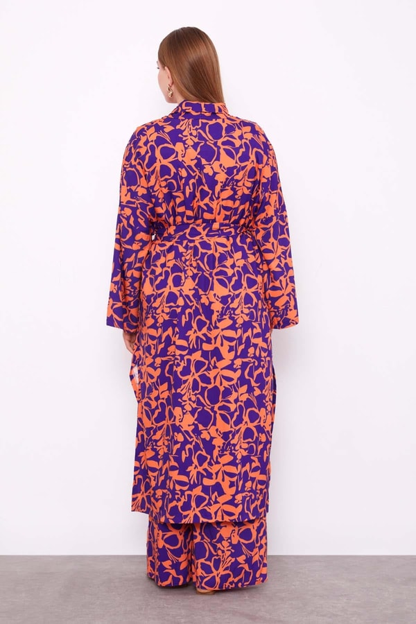 LevidorOranj Kimono Pantolon Takım