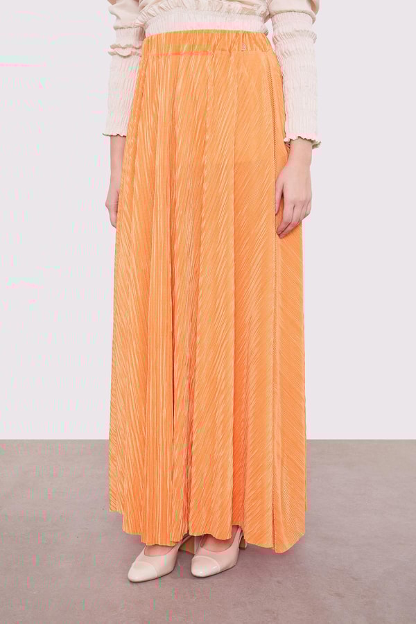 LevidorOranj Pileli Etek