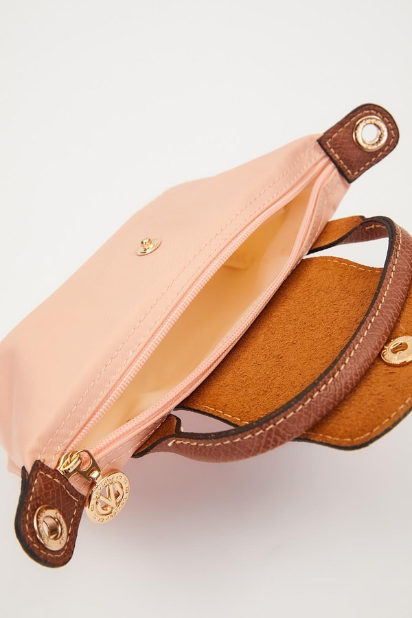 LevidorPembe Deri Kapak Detaylı El Çantası