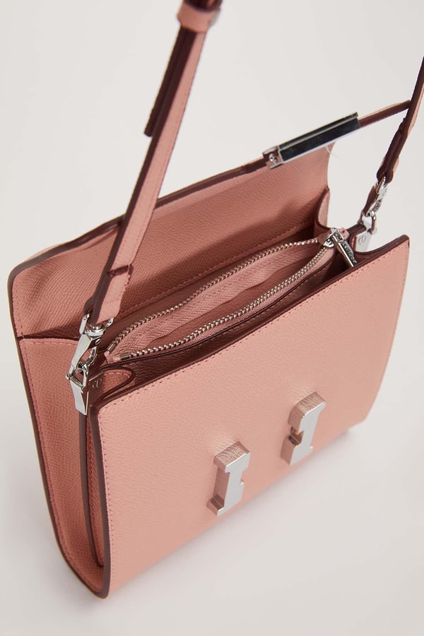 LevidorPembe Düz Form Omuz Çantası