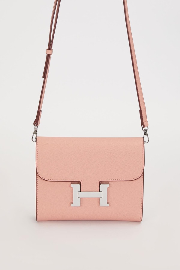 LevidorPembe Düz Form Omuz Çantası