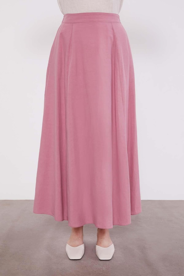 LevidorPembe Etek Ucu Pileli Cupra Etek Takım