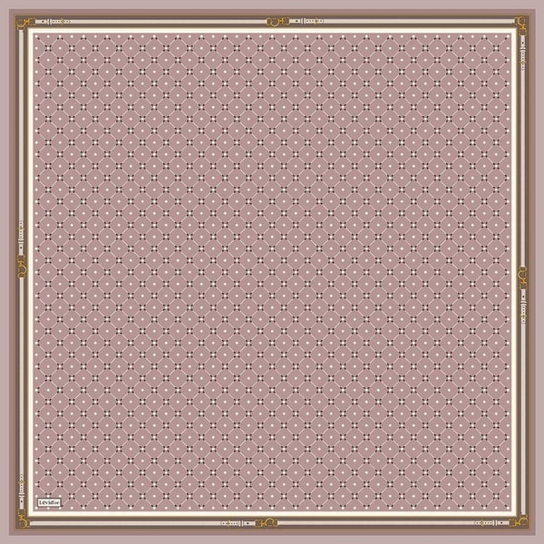 LevidorPembe Kemer Detaylı Twill İpek Eşarp