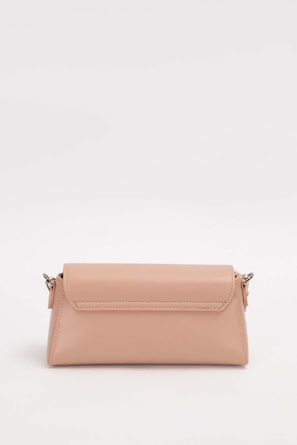 LevidorPembe Logo Tokalı Omuz Çantası