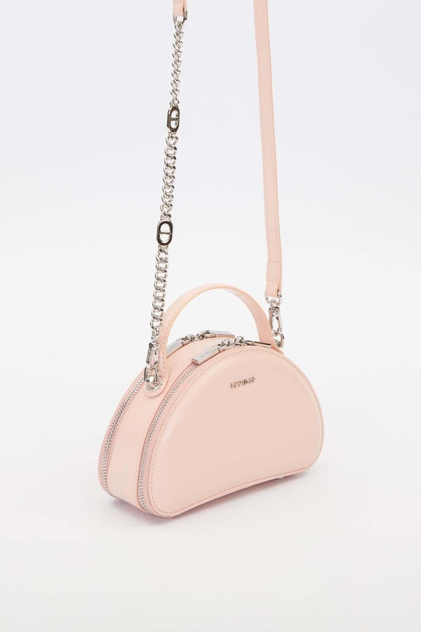 LevidorPembe Yarım Ay Model Omuz Çantası