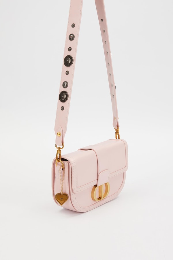 LevidorPembe Zımba Detay Omuz Çantası