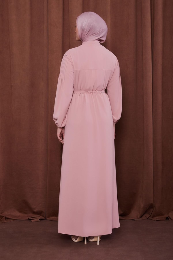 LevidorPudra Bağlama Detaylı Ferace