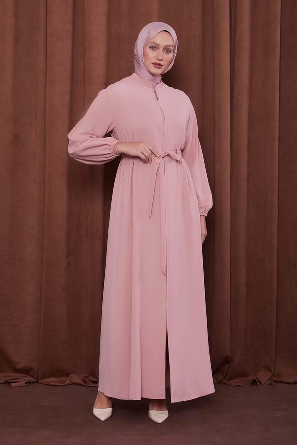 LevidorPudra Bağlama Detaylı Ferace