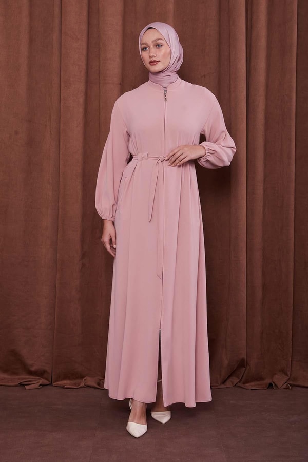 LevidorPudra Bağlama Detaylı Ferace